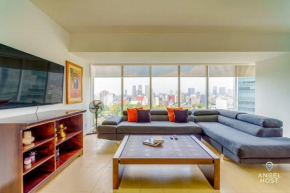 14th Flr Apt Parques Polanco Near Shopping & Metro plus Free Parking